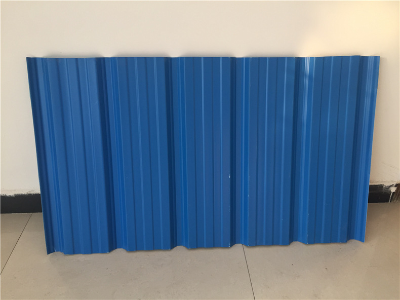 PVC梯形瓦藍(lán)色